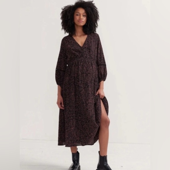 Hatch Victoria Long Sleeve Maternity Dress - Picture 2 of 8